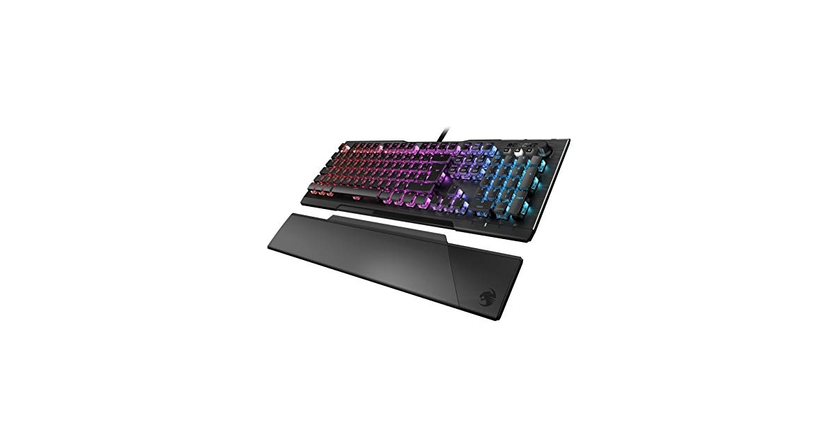 Clavier Gaming Roccat Vulcan II Mécanique AZERTY Blanc – RGB – Quasi Neuf