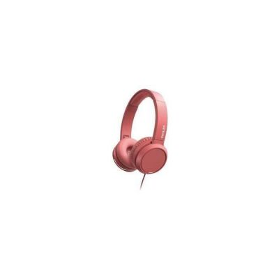 image Philips TAH4105RD - Casque Supra aural - Filaire - 32mm driver - Pliage compact - Corail