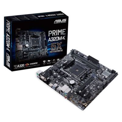 image Asus PRIME A320M-K Carte mère pour Processeur AMD Micro ATX Socket AM4