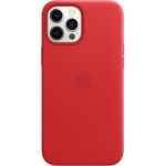 image produit Apple Coque en Cuir avec MagSafe (pour iPhone 12 Pro Max) - (Product) Red
