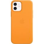 image produit Apple Coque en Cuir avec MagSafe (pour iPhone 12, 12 Pro) - Pavot de Californie