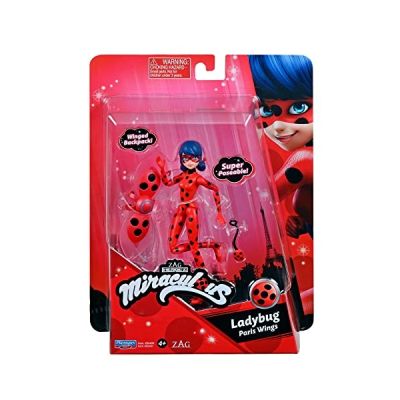 image Bandai- Miraculous Mini-poupée 12 cm-Ladybug Lucky Charms, P50401