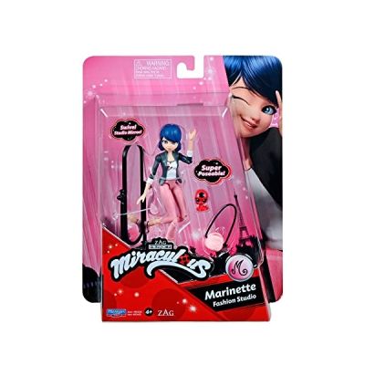 image BANDAI Miraculous Ladybug - Mini-poupée 12 cm : Marinette