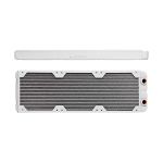 image produit Corsair Hydro X Series, XR5 Radiateur de 360 mm (Triples Fixations Ventilateur de 120 mm, Installation Facile, Construction en Cuivre Premium, Guides de Vis de Ventilateur Inclus) Blanc - livrable en France