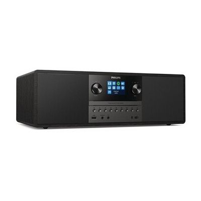 image Philips Audio M6805/10 Mini Chaéne Hi-FI CD, USB, Bluetooth (Radio Internet Dab+/FM, Spotify Connect, CD-MP3, 50 W, Entrée Audio, Microchaéne Tout-en-Un, Contrôle Numérique du Son) - Modèle 2020/2021