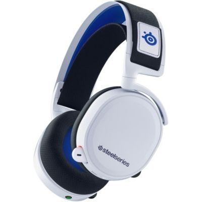 image SteelSeries Arctis 7P Wireless - Casque de gaming sans fil 2,4 GHz sans perte - Pour PlayStation 5 et PlayStation 4 - Blanc