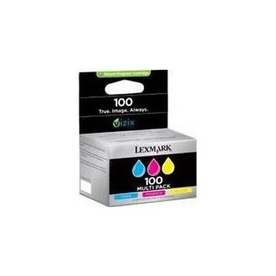 Cartouche d'encre Lexmark N°100 Cyan/Magenta/Jaune