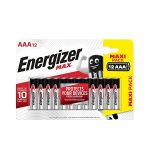 image produit Piles Alcalines Energizer Max AAA/LR3, pack de 12