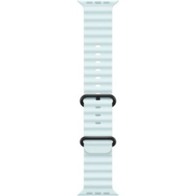 image Apple Watch Band - Ocean Band - 49 mm - Bleu glacier - One Size