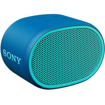 image Sony SRS-XB01 Enceinte portable ultra compacte résistante à l'eau - Bleue