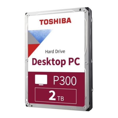 image TOSHIBA - Disque dur Interne - P300 - 2To - 5 400 tr/min - 3.5- (HDWD220UZSVA)