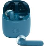 image produit JBL TUNE 225TWS – Écouteurs intra-auriculaires véritablement sans fil – Bluetooth – Autonomie jusqu'à 25 heures – Étui de recharge pratique et élégant – Couleur : bleu