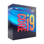 image produit Intel Core i9-9900K Processeur (1151/8 Core/3.60 GHz/16 MB/Coffee Lake/95 W)