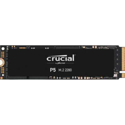 image Crucial P5 2To CT2000P5SSD8 Internes SSD-jusqu’à 3400 Mo/s (3D NAND, NVMe, PCIe, M.2, 2280SS)