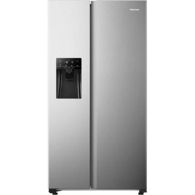 image Hisense RS650N4AD1 - Réfrigérateur américain - 474L (332L + 142L) - froid ventilé total - classe A+ - L91cm x H179cm - Silver