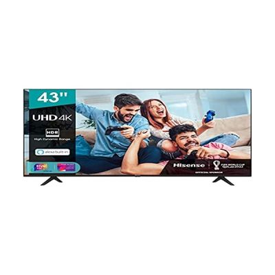 image HISENSE 43A7100F TV LED 43'' (108cm) UHD 4K - HDR - Smart TV - Ecran sans bord - 3 X HDMI 2.0 - Classe énergétique A