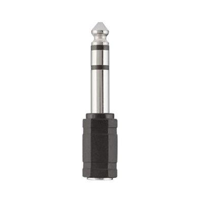 Belkin 3.5mm F - 6.3mm M 3,5mm Noir, Nickel - Adaptateurs et connecteurs de câbles (6.3mm, 3,5mm, Male Connector/Female Connector, Noir, Nickel)