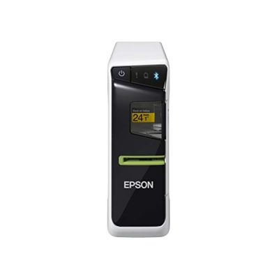 image Epson LabelWorks LW-600P - Étiqueteuse - Monochrome - Transfert Thermique - Rouleau (2,4 cm) - 180 dpi - jusqu'à 15 mm/Sec - USB, Bluetooth - Noir, Gris pâle