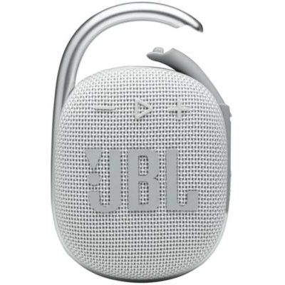 image JBL CLIP 4 Enceinte Bluetooth portable – Étanche à l’eau et à la poussière – Blanc