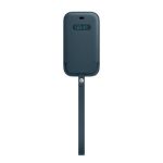 image produit Apple Housse en Cuir avec MagSafe (pour iPhone 12 Mini) - Bleu Baltique