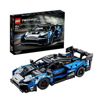 image LEGO 42123 Technic McLaren Senna GTR Modèle de Collection de Voiture de Sport de Course, Jeu de Construction de véhicule