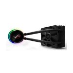 image produit ASUS ROG RYUO 120 - Kit de watercooling All-in-One ventilateur de 120 mm, interface OLED LiveDash en couleurs, Aura Sync RGB
