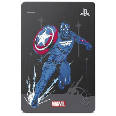 image Seagate Game Drive pour PS4, 2 To, Avengers Special Edition - Team, Disque Dur Externe Portable, 2,5", USB 3.0, compatible avec PS4 et PS5 (STGD2000203)