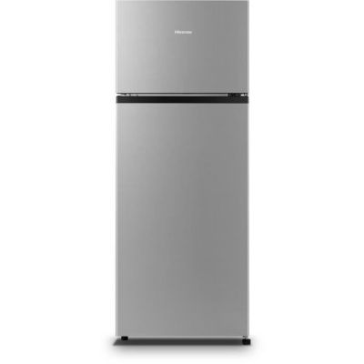 image HISENSE RT267D4ADF Réfrigérateur congélateur haut - 205L (164L+41L) - froid statique - A+ - L55,1x H143,4 - silver