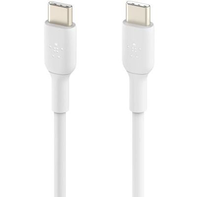 image Belkin Câble de recharge USB-C vers USB-C Boost Charge (câble USB Type-C pour Samsung, Pixel, iPad Pro, etc. ; 1 m, blanc)
