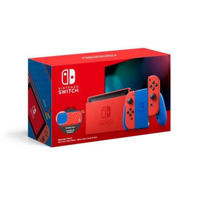image Console Switch Edition Mario Rouge ET Bleu - Switch