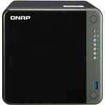 image produit QNAP NAS TS-453D-4G avec 4Go de RAM, 4 baies de Stockage  (Intel Celeron J4125 QC 2.0GHz, SATA 6Gb/s USB3.0 x3 USB2.0 x2) - livrable en France