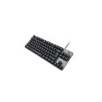 image produit Logitech K835 TKL Clavier Filaire Mécanique en Aluminium - Clavier Tenkeyless sans pavé numérique pour PC, avec Un Design Compact et Confortable, Switches Linéaires, AZERTY Français - Gris