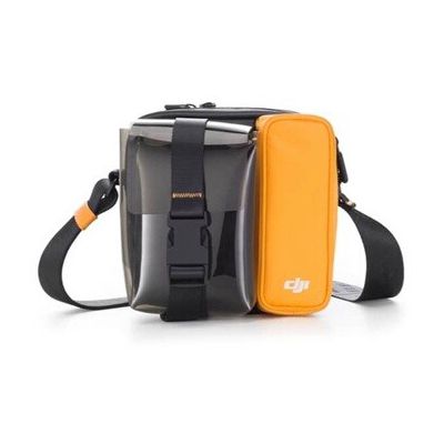 image DJI Mini 2 Mini Bag - Sac en Bandoulière, Pochette de Transport pour Mini 2, Accessoire pour Drone - Noir/Jaune