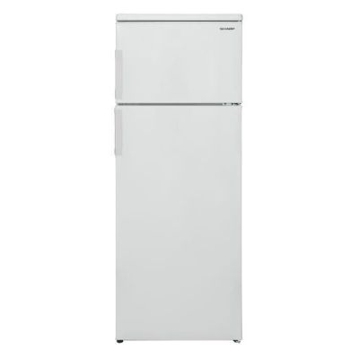 image SHARP Réfrigérateur 2 Portes, 213 L, Blanc