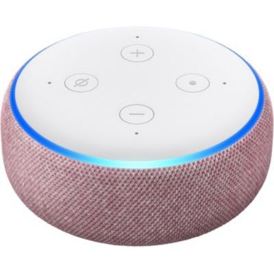 image Echo Dot (3ème génération), Enceinte connectée avec Alexa, Tissu prune