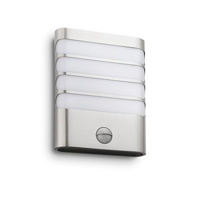 image Philips luminaire extérieur LED applique avec détection Raccoon inox