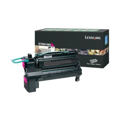 Lexmark - X792X1MG - Cartouche laser pour Lexmark X792 - Magenta