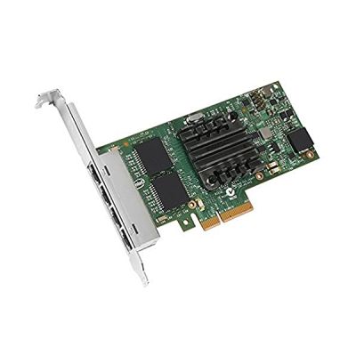 image Intel Ethernet Server Adapter I350-T4 - Adaptateur réseau - PCIe 2.0 x4 profil bas - Gigabit Ethernet x 4 - pour ThinkServer RD350, RD450, RD550, RD650, RS140, RS160, TD340, TD350, TS140, TS150, TS460