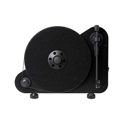 image Pro-Ject VTE Platine Vinyle Positionnement Verticale pour Droitier, Noir