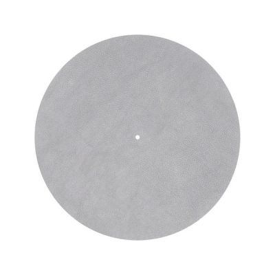 image Pro-ject plattentellerauflagematte slipmat ledermatte/gris)