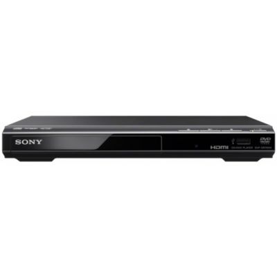 image Sony DVP-SR760H Lecteur de DVD/Lecteur de CD (HDMI, Conversion ascendante 1080p, USB-Eingang, Lecture Xvid, Dolby Digital) noir & Câble HDMI tressé 1,8 m