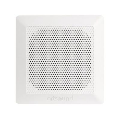 image Artsound Waterproof Encastrables DC84 Haut-parleurs multimédia Design "carré étanche" 100W Blanc