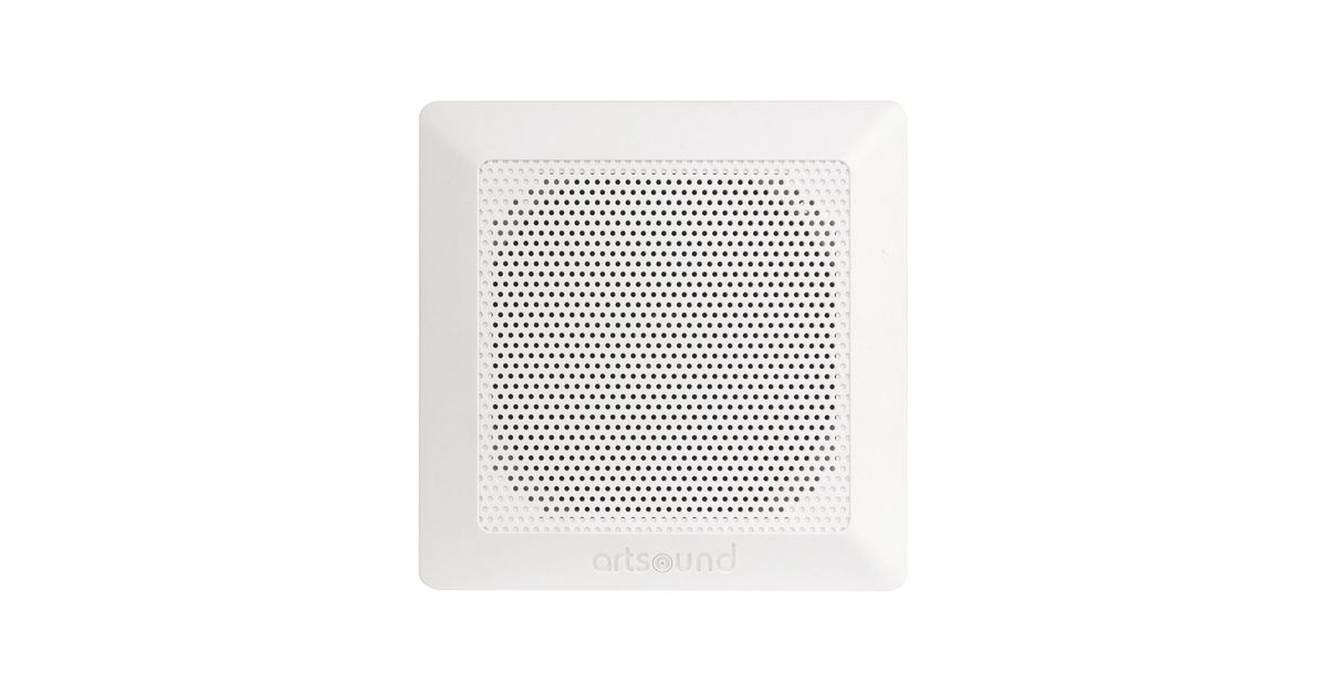 Comparer les prix : Artsound Waterproof Encastrables DC84 Haut-parleurs multimédia Design carré