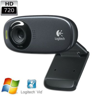 image Logitech HD Webcam C310 Webcam HD Microphone intégré 5 mégapixels Technologie Fliud Crystal Compatible Skype/MSN/Facebook