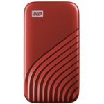image produit WD My Passport SSD externe 1 To (NVMe, USB-C, 1050 Mo/s) - Rouge