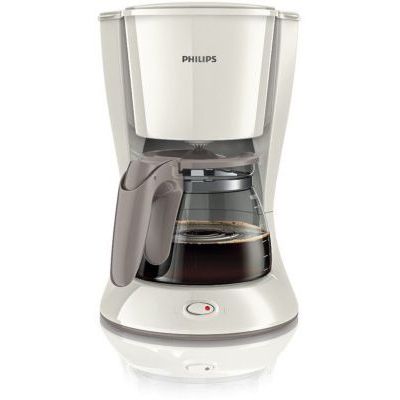 image Philips HD7461/03 Cafetière Filtre Daily Blanc/Beige 10-15 Tasses 1000 W Aroma Swirl