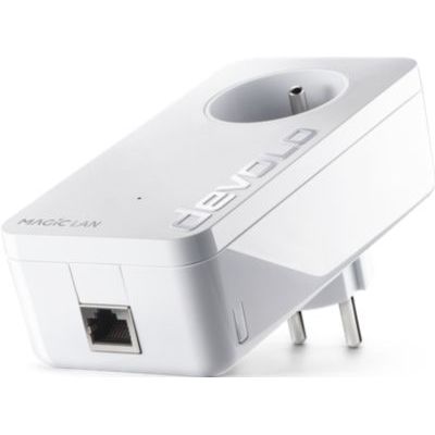 image Devolo Magic 2 LAN - prise réseau CPL (1 adaptateur, 1 port Ethernet, Prise intégrée), Blanc, Magic 2, 2400 mbps