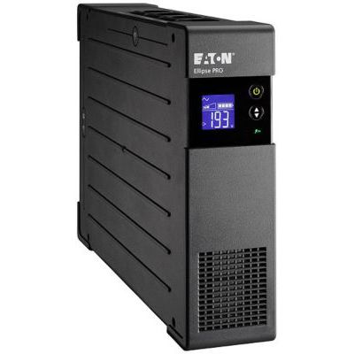 image Eaton Onduleur Ellipse PRO 1200 FR - Line Interactive UPS - ELP1200FR - Puissance 1200VA (8 prises FR) - Régulation Tension (AVR) - UPS avec Afficheur et Interface USB (cable USB inclus) - Noir