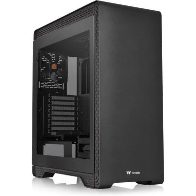 image Boitier PC THERMALTAKE S500 TG moyen Noir (format ATX, sans alimentation)