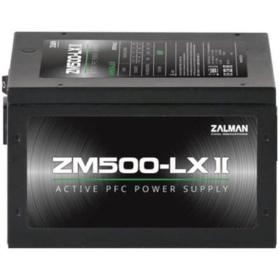 image Zalman - ZM500-LX II - 500W - Alimentation PC ATX